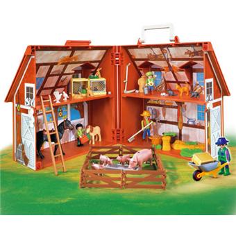 Playmobil la ferme transportable