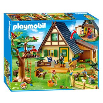 Playmobil maison garde forestier