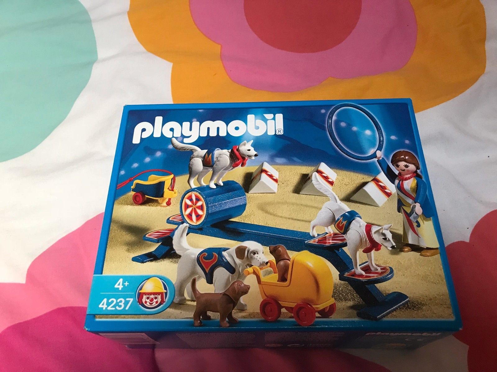 Playmobil chien de cirque