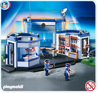 Playmobil 4264 commissariat de police pas cher