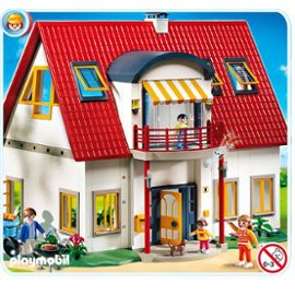 Maison moderne playmobil a vendre pas cher