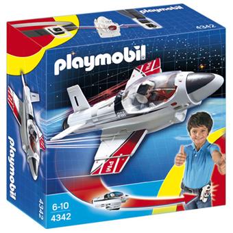 Avion playmobil noir