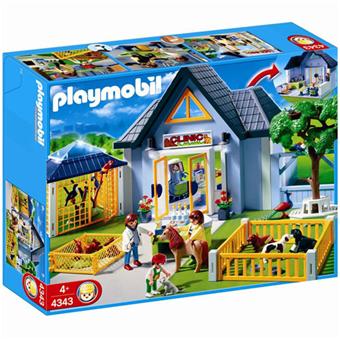 Playmobil clinique vétérinaire zoo