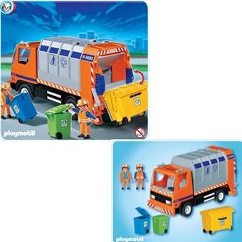 Playmobil camion poubelle video
