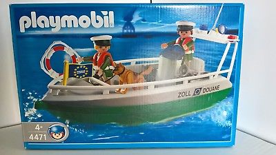 Playmobil bateau douane