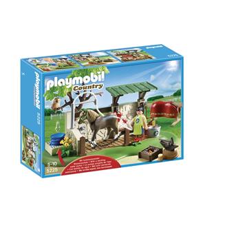 Playmobil lavage chevaux 5225