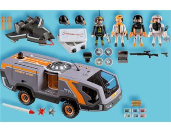 Playmobil agent secret camion