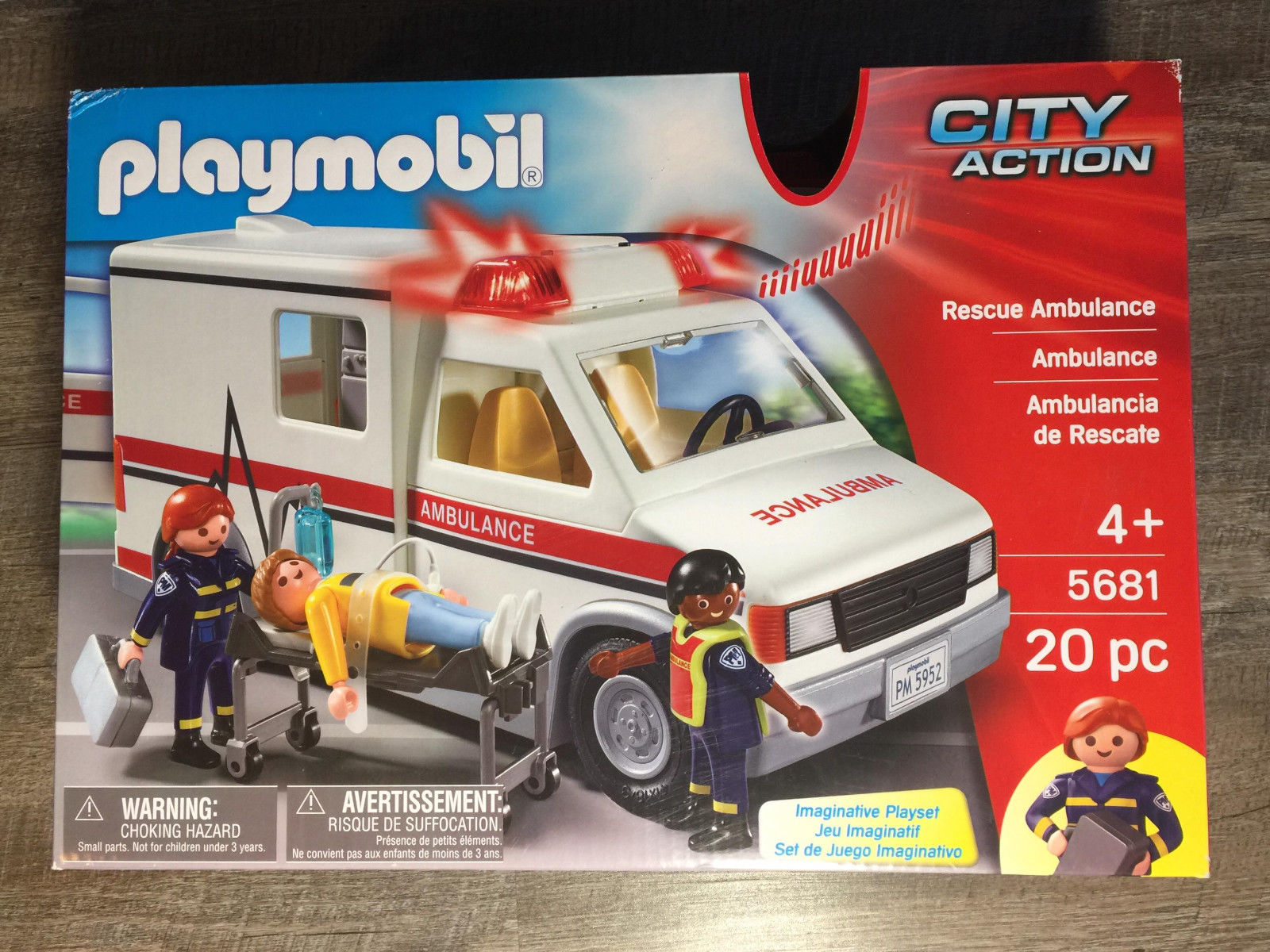 Playmobil ambulance 5681 instructions