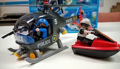 Playmobil police jet ski