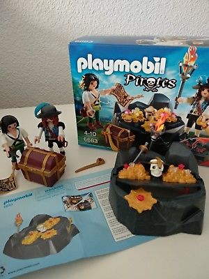 Playmobil - 6683 - pirates et tresor royal