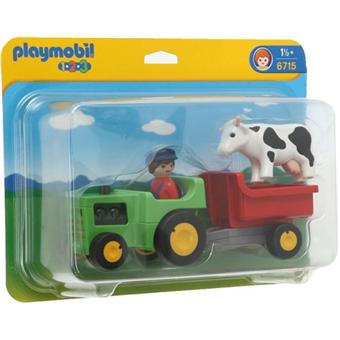 Playmobil 123 fermier tracteur