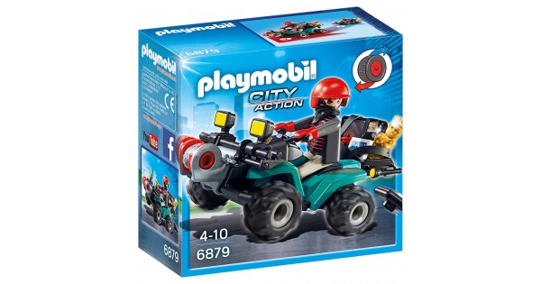 Playmobil city action quad