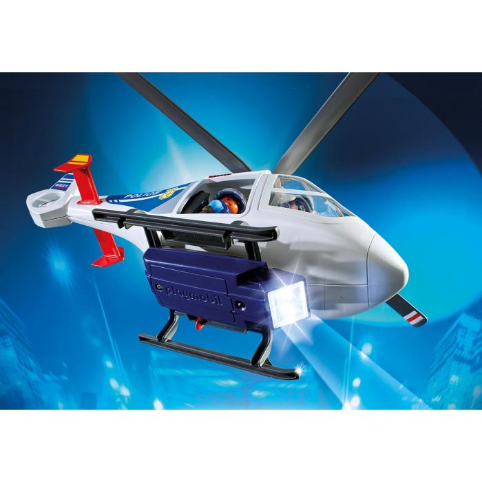 Playmobil city action police helicopter 6921