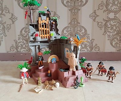 Campement des explorateurs playmobil