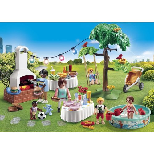 Valisette playmobil barbecue