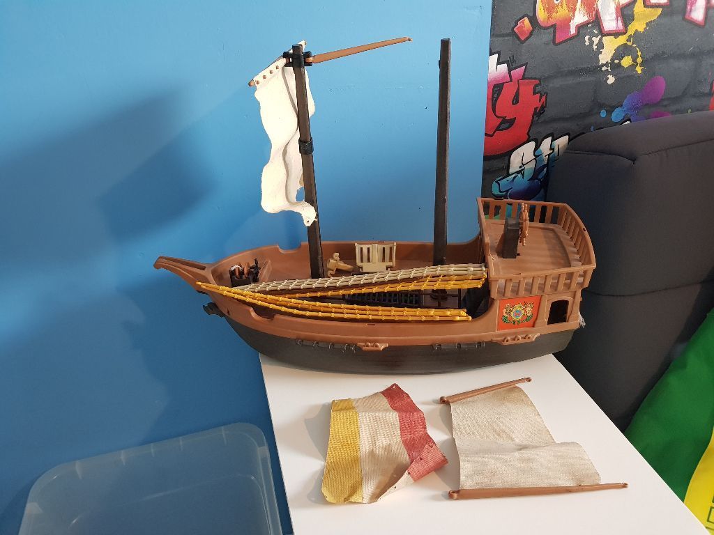 Playmobil bateau pirate ancien
