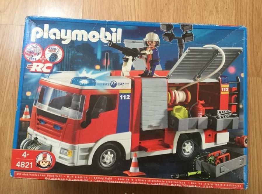 Playmobil camion pompier 4821