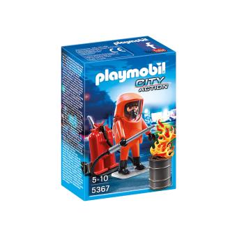 Playmobil pompier fnac