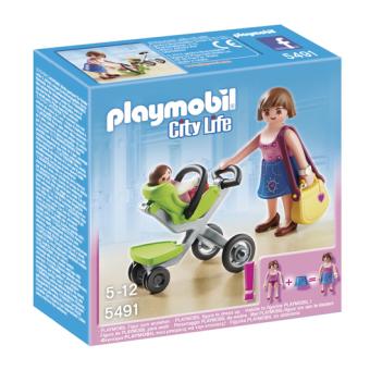 Playmobil 6447 - femme enceinte avec maman et bébé