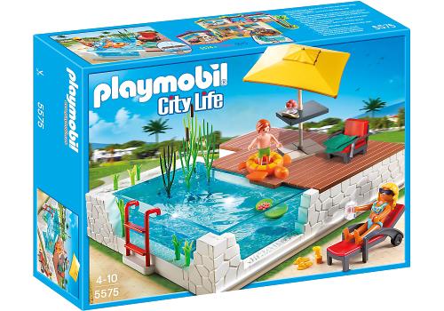 Playmobil vidéo à la piscine