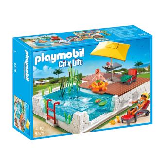 Playmobil en français la piscine
