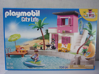 Playmobil maison de plage de luxe