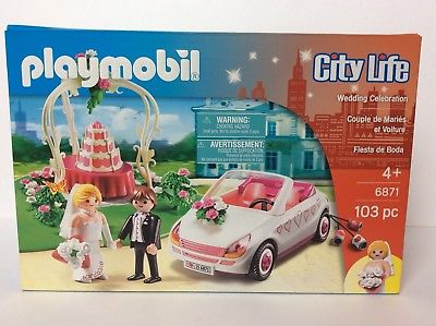 Playmobil 6871 citylife wedding celebration starter set