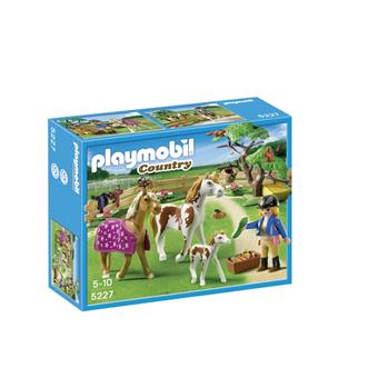 Playmobil country chevaux et enclos