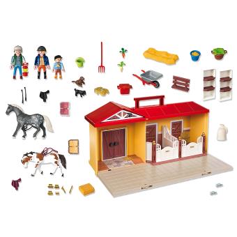 Playmobil ecurie portable
