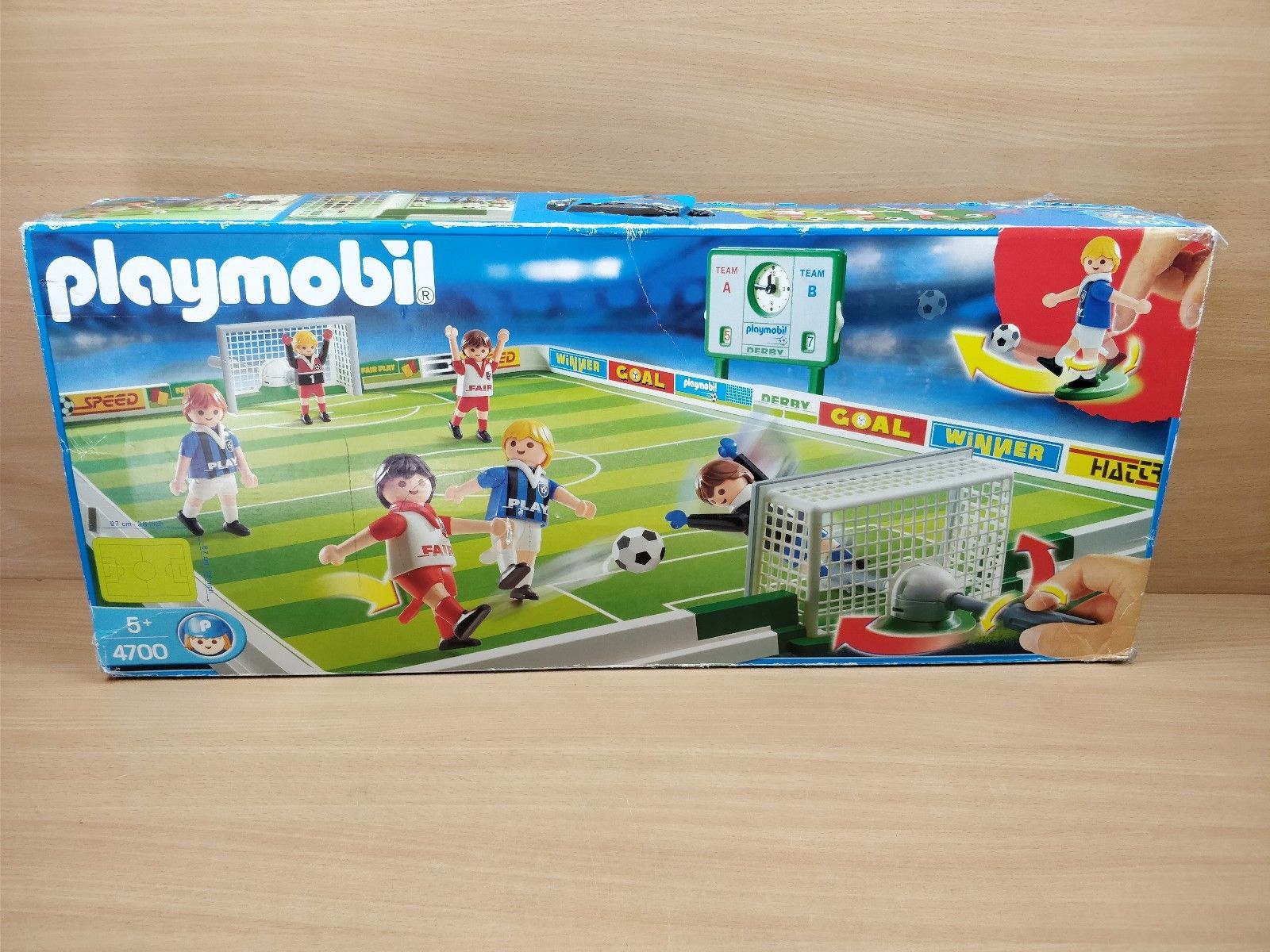 Playmobil football scoreboard