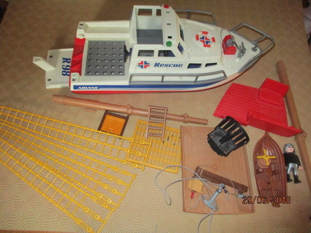 Playmobil bateau rescue ariane