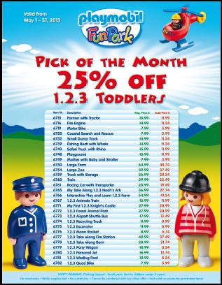 Playmobil fun park coupons