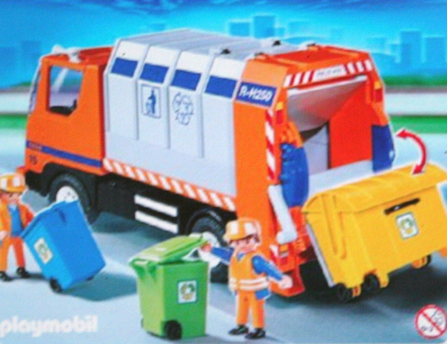 Camion poubelle playmobil ebay