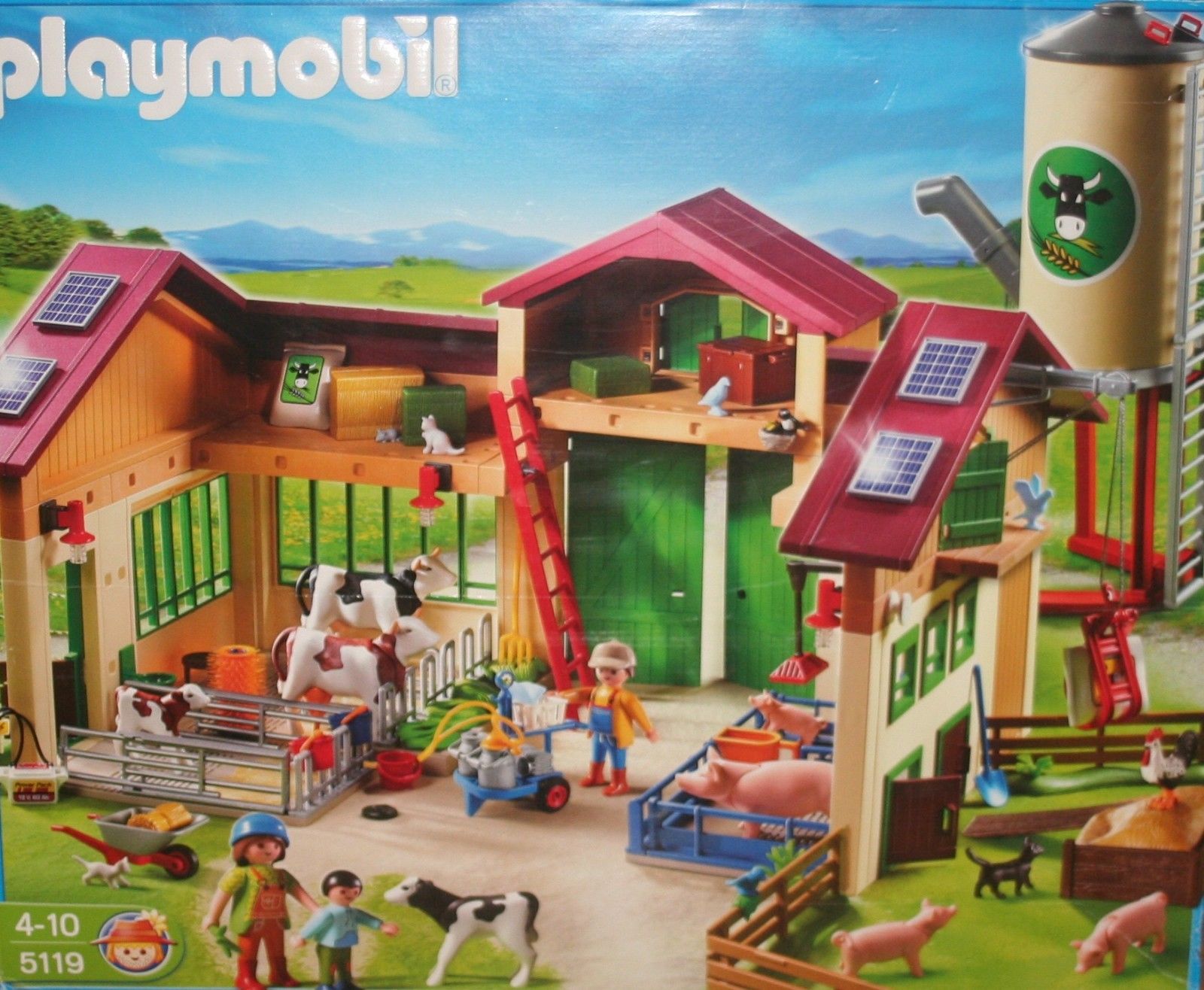 Playmobil ferme tracteur