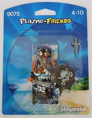 Playmobil pirate with parrot