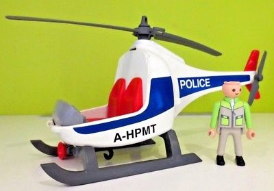 Playmobil police helicopter 3908