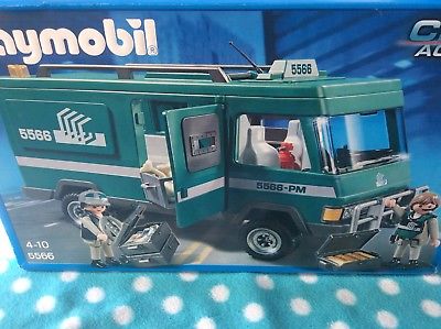 Playmobil 5566 city action money transport vehicle