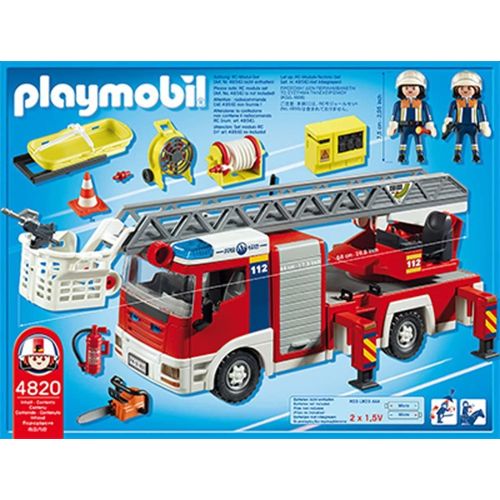 3182 playmobil pompier camion grande échelle