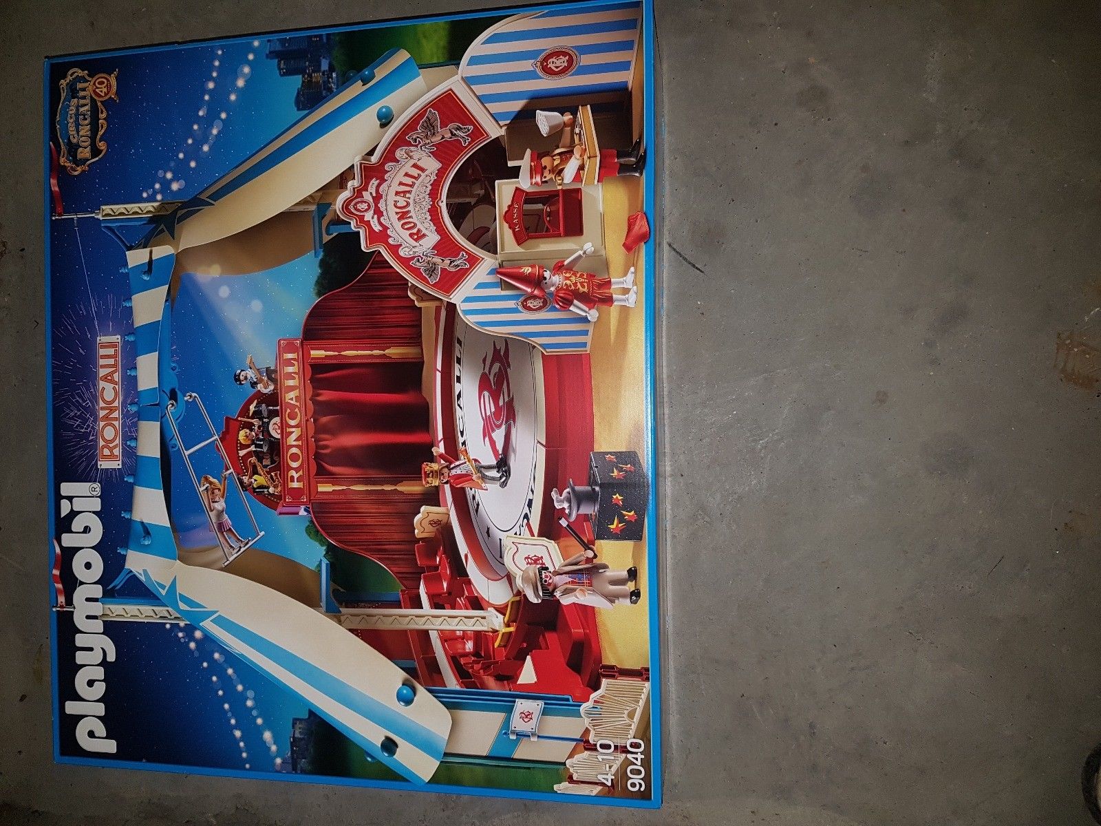 Playmobil - 9040 - tente de cirque roncalli