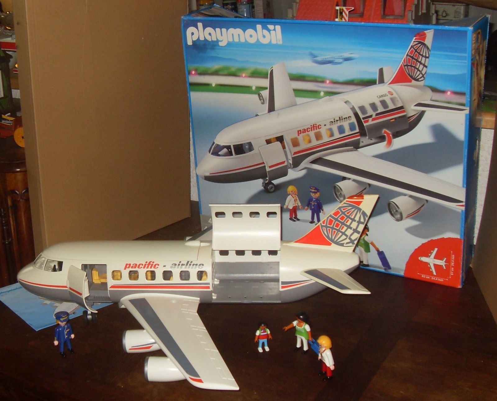Avion playmobil cargo pacific airline