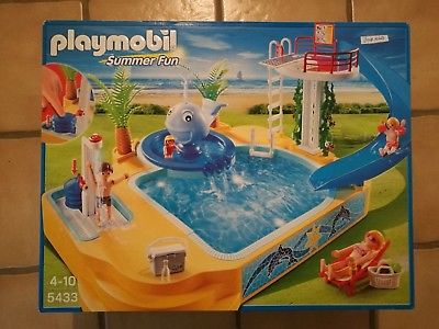 Playmobil schwimmbad ebay