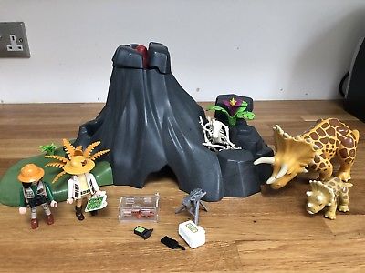 Playmobil volcan dinosaure 4170