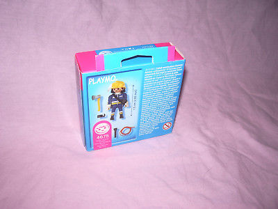 Playmobil pompier avec hache
