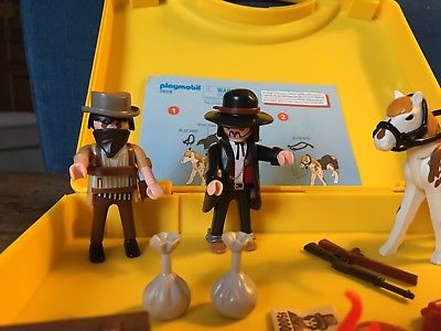 Playmobil valisette cowboy
