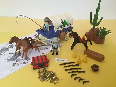 Playmobil cowboy planwagen