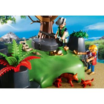Playmobil en avant les histoires cabane