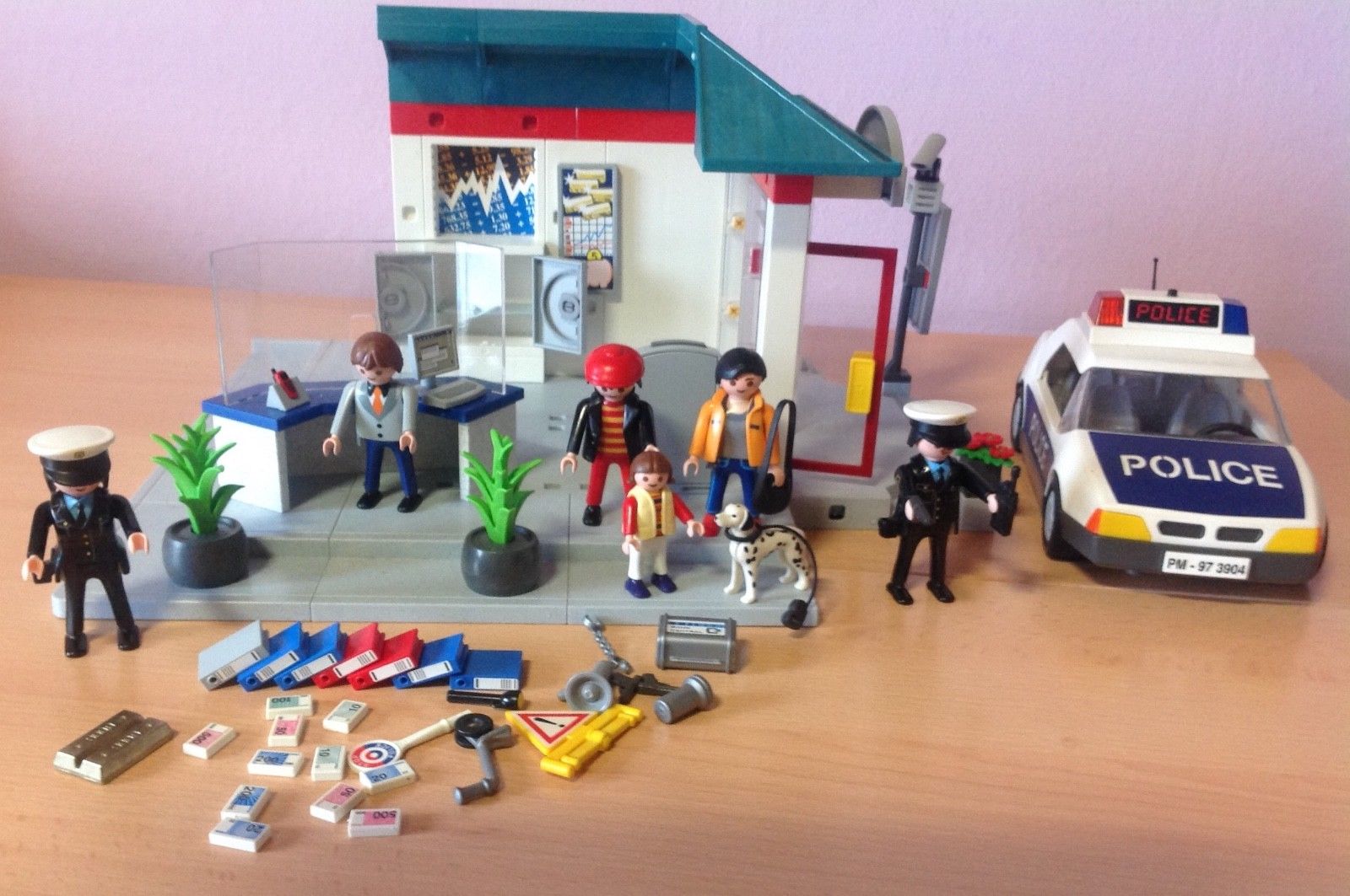 Playmobil braquage de banque