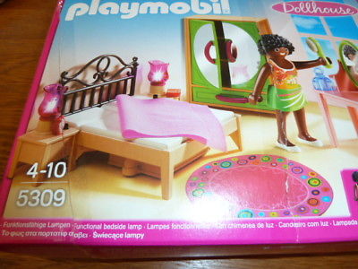 Chambre d'adulte avec coiffeuse playmobil