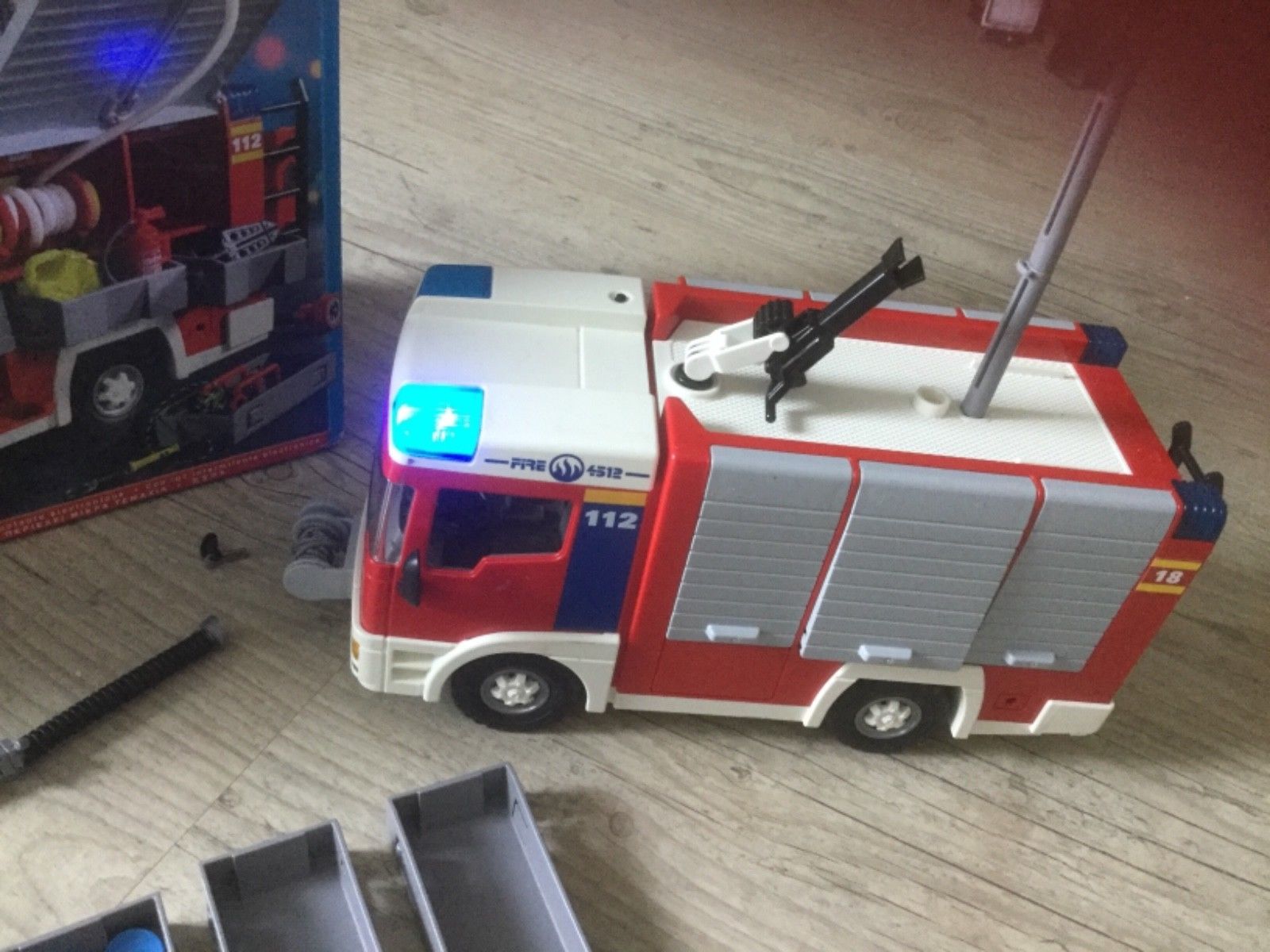 Notice camion pompier playmobil 3182