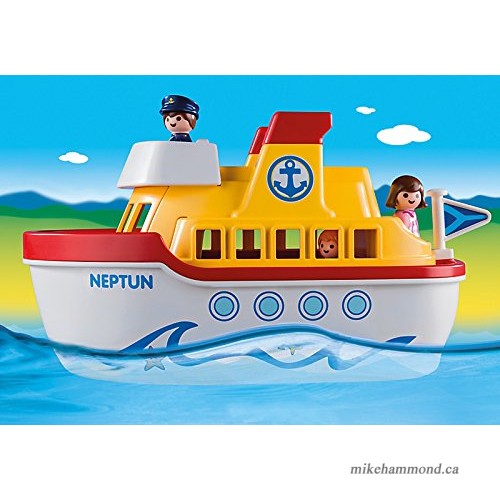 Playmobil 123 bateau neptun